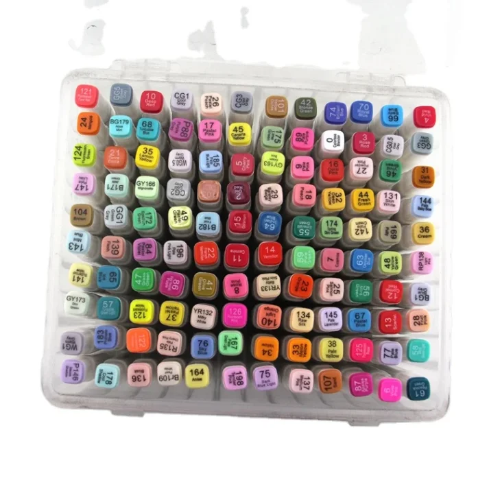 Assorted art supplies and creative stationery neatly arranged