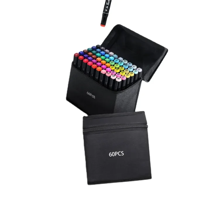 High-quality marker pens for design and creative work