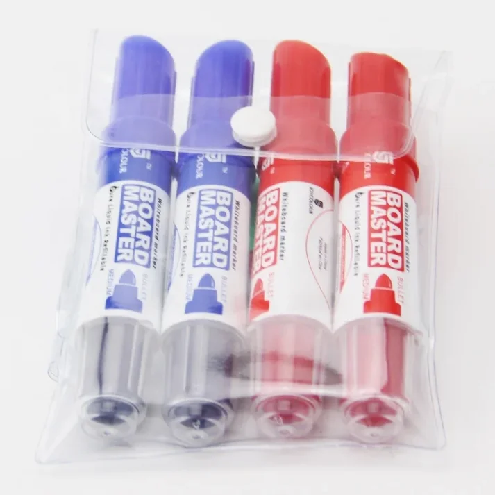 Variety of marker pens in different colors