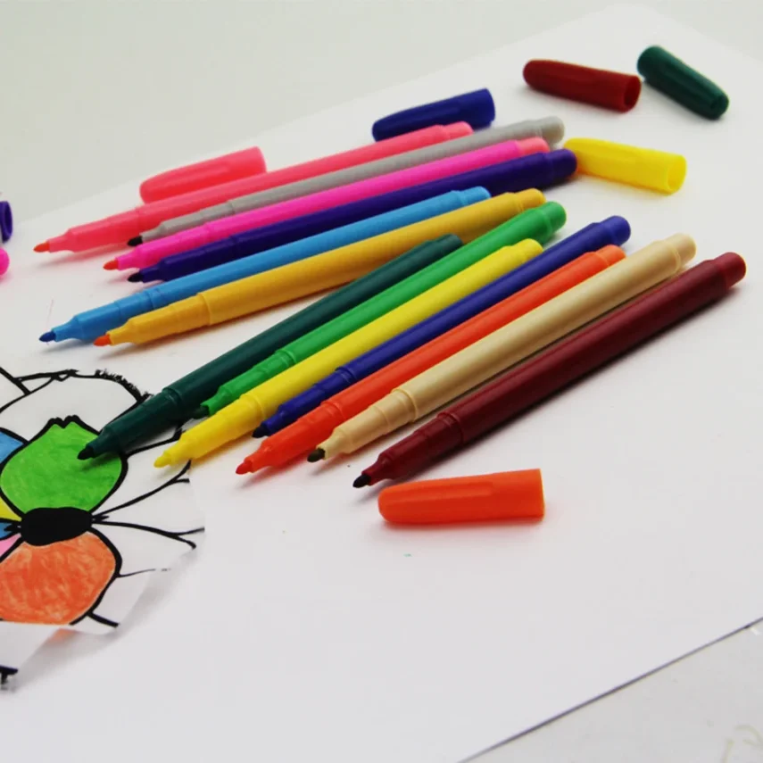 Marker pens for design and illustration