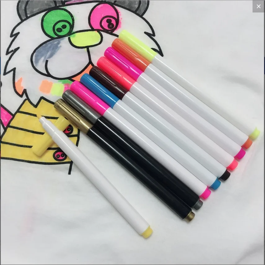 A set of design marker pens for professional use