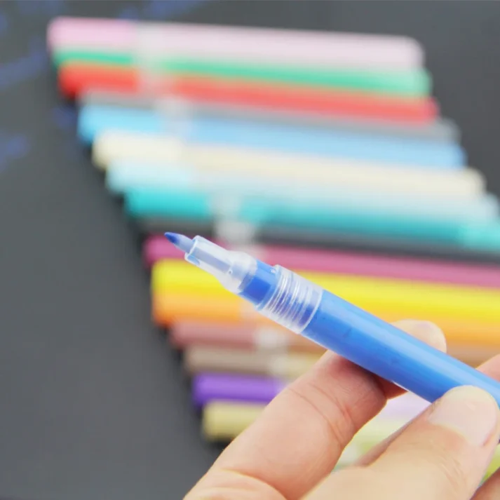 A professional collection of marker pens for artists