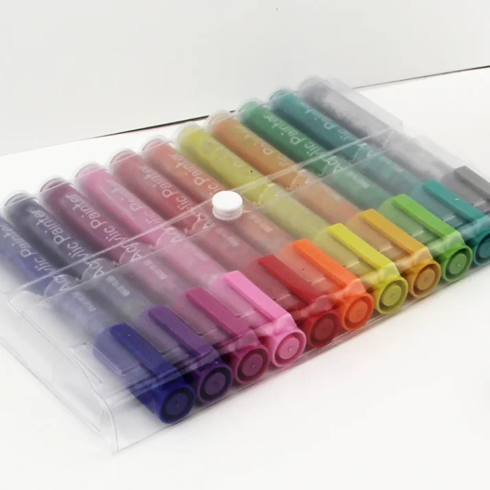 Artistic application of marker pens in a creative and colorful illustration.