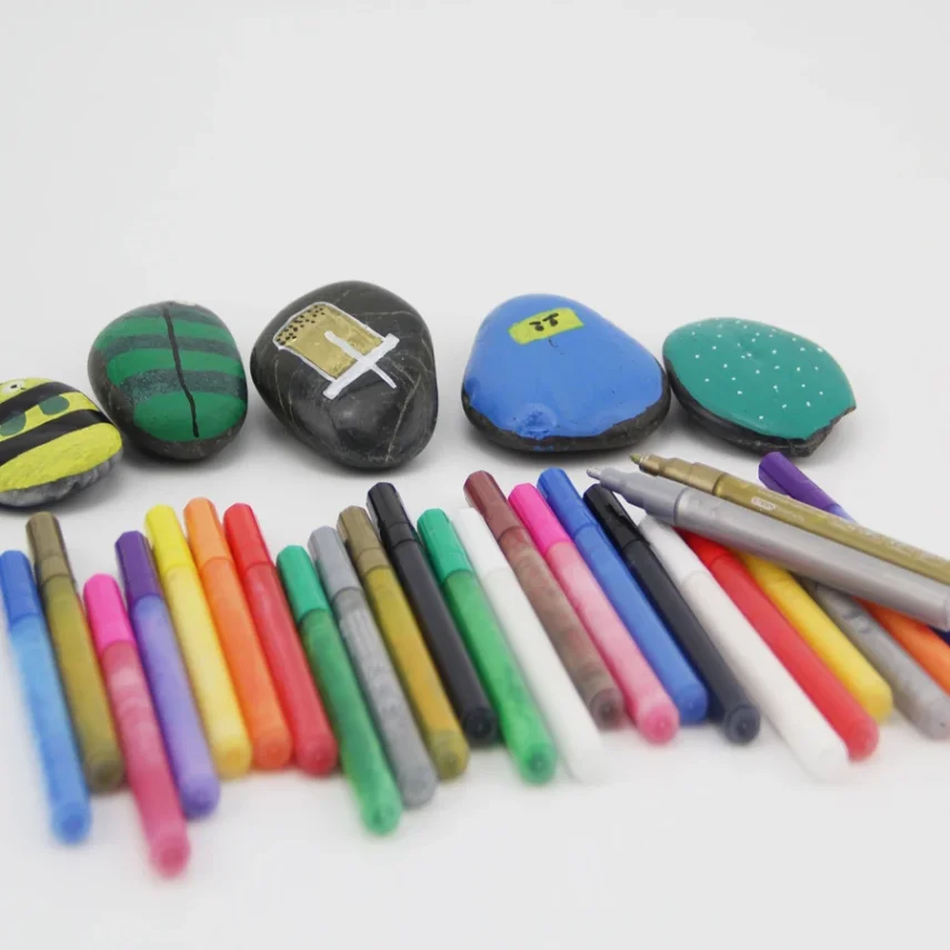 Storage solution for marker pens in a stylish and organized holder.