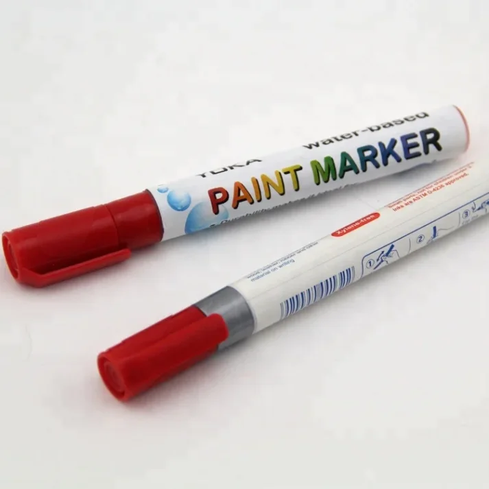 A colorful collection of markers for creative projects.