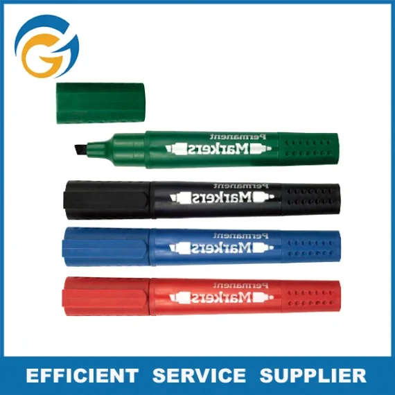 Collection of art marker pens for professional artists