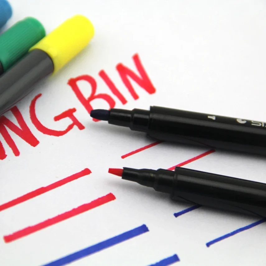 High-quality marker pens for design and creative work