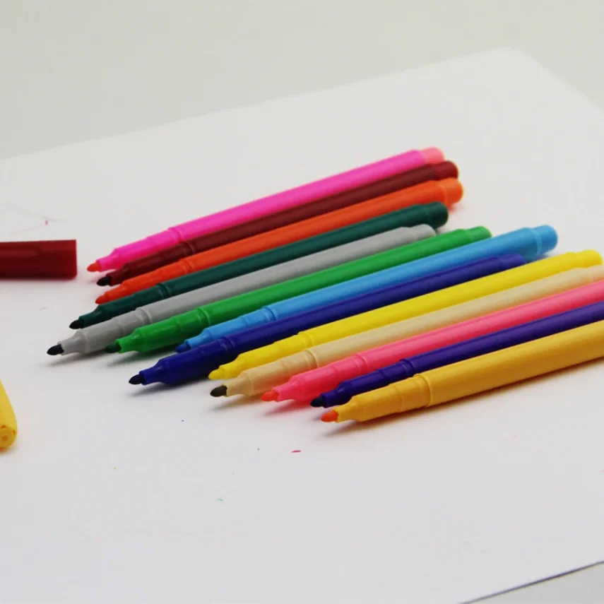 Professional-grade marker pens for artists.