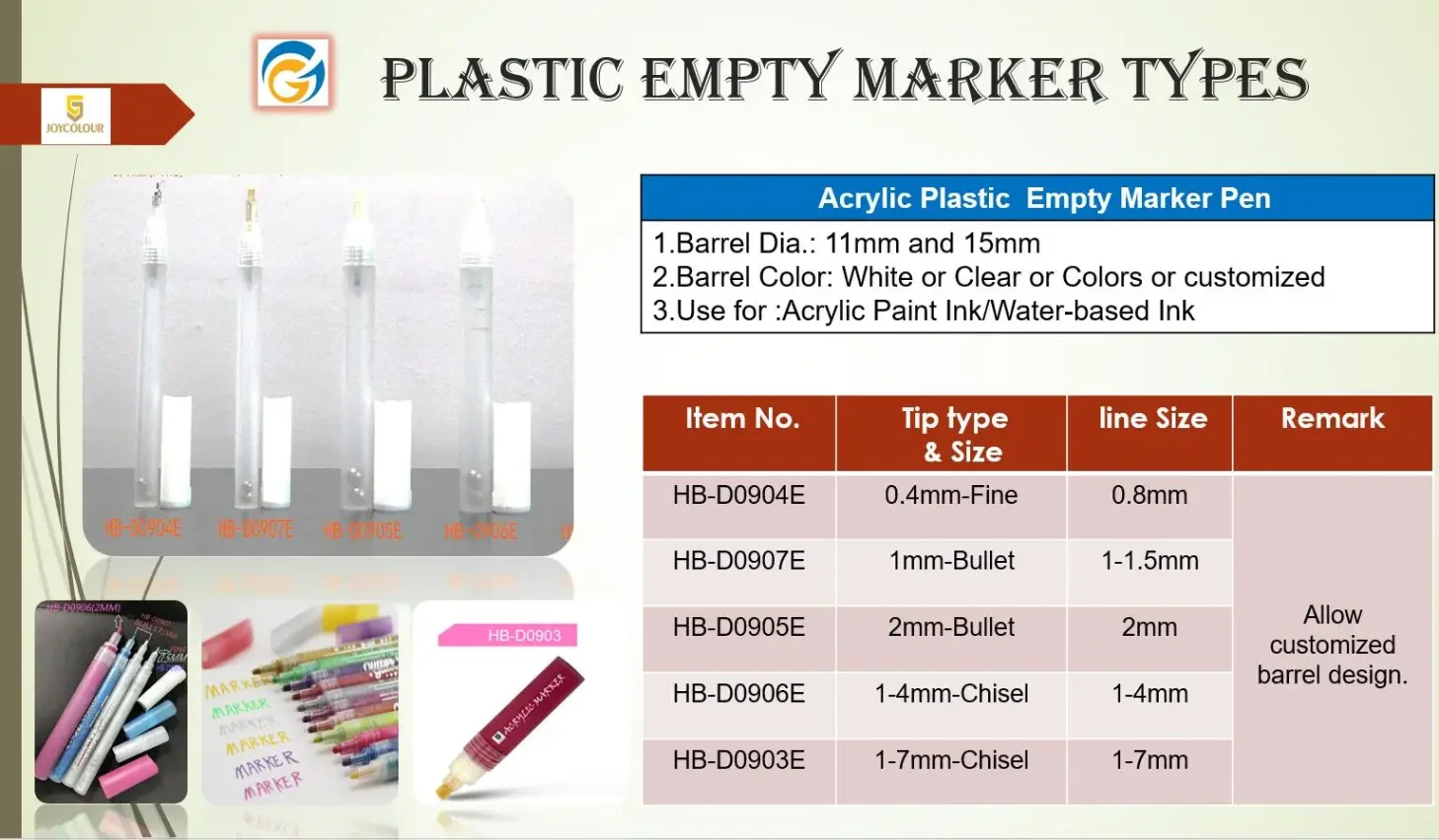 A collection of markers used by artists.