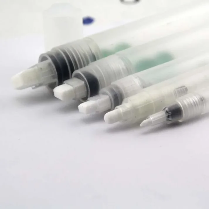 Creative marker pens for drawing and sketching