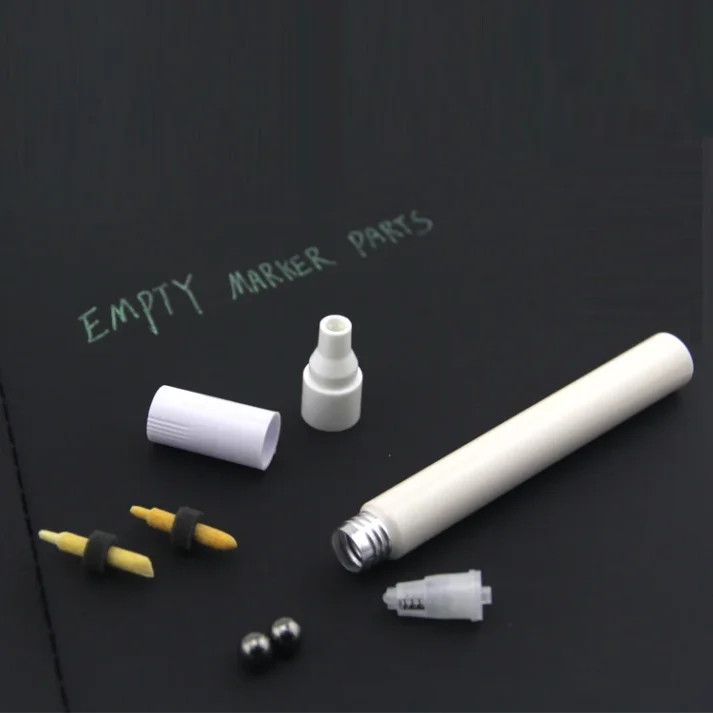 Set of colorful marker pen designs for creative use