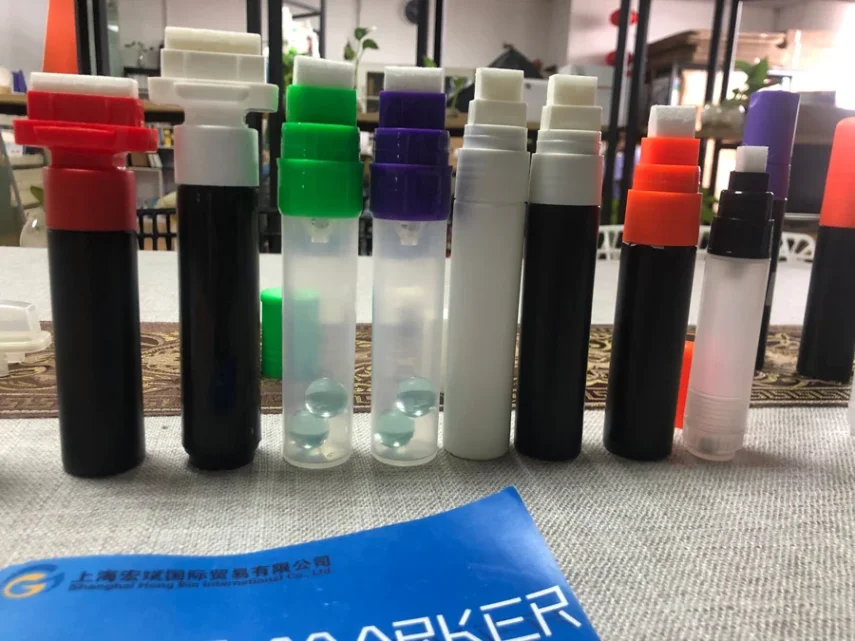 Art markers collection with vibrant colors
