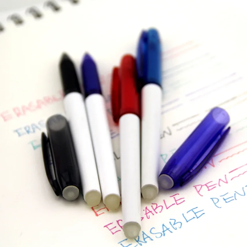 Selection of colorful markers for art and crafts.