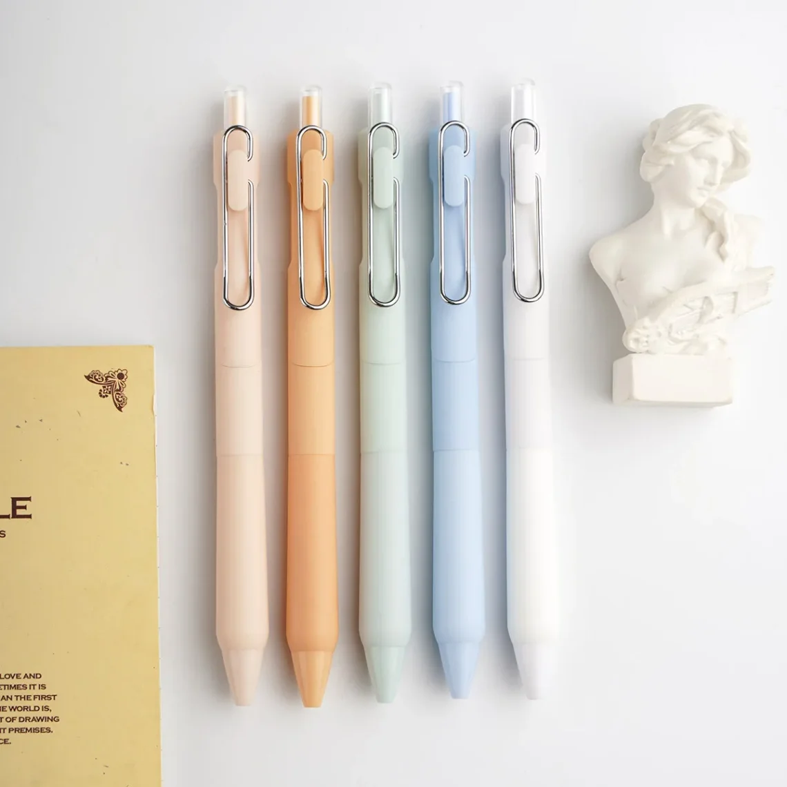 Collection of professional marker pens for artists