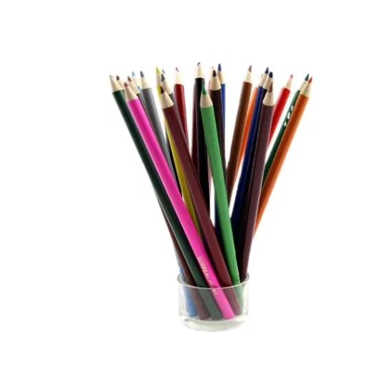 Set of colorful marker pens for artistic use