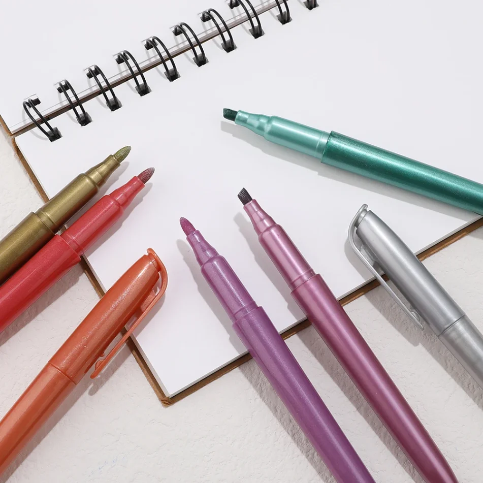 Set of marker pen designs for creative use