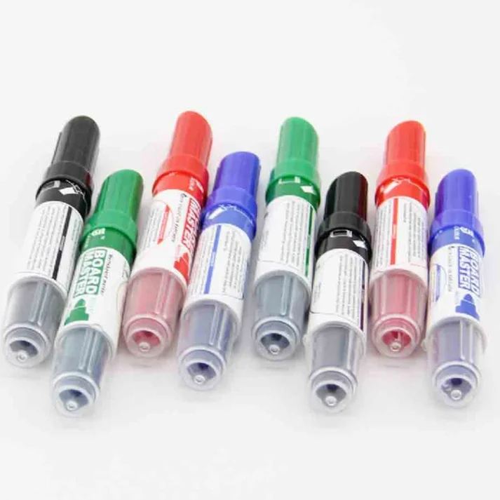 A complete set of art supplies including marker pens
