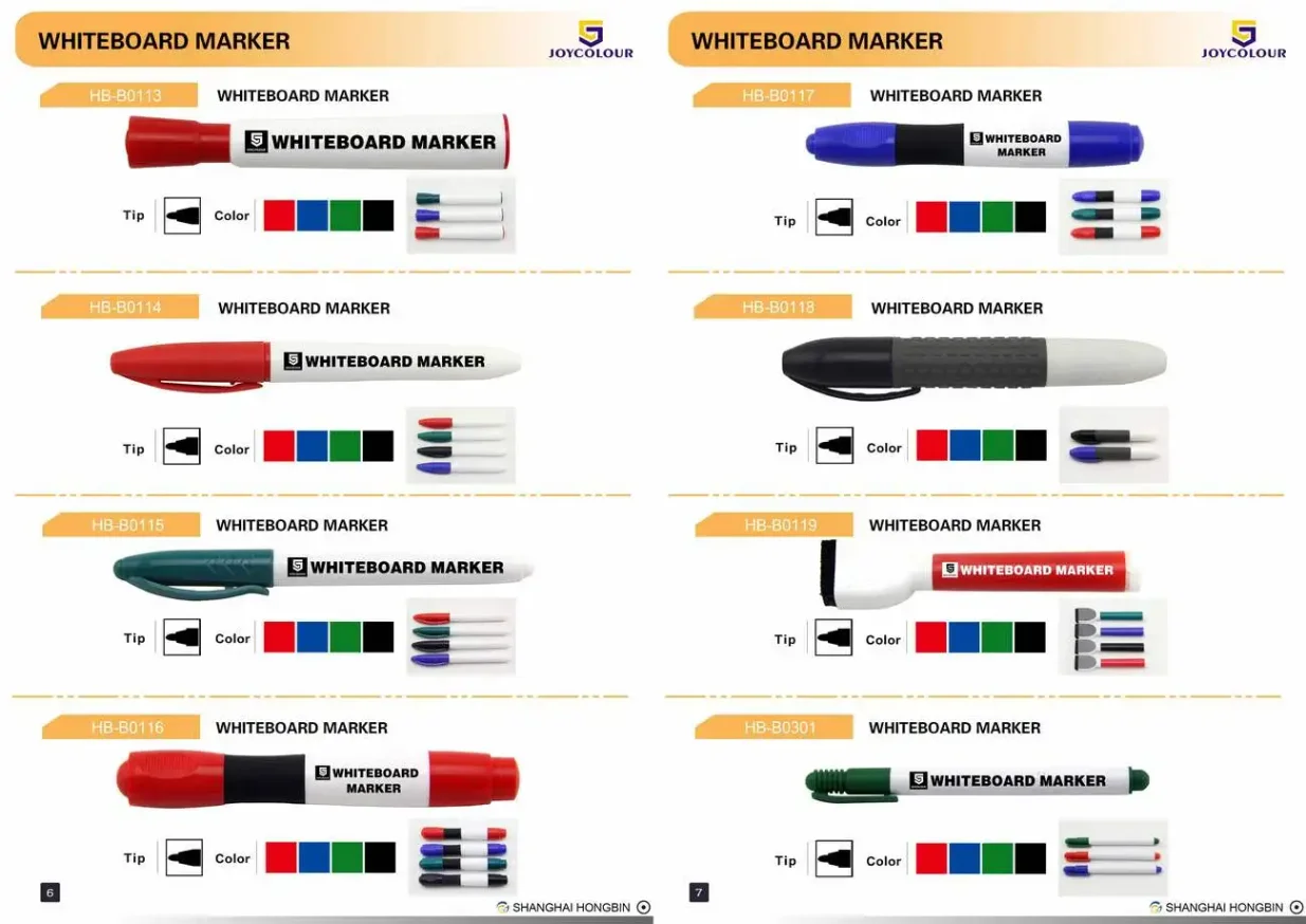 Kit of design marker pens for professional use