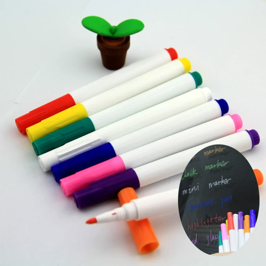 Dual-tip marker set for versatile artistry