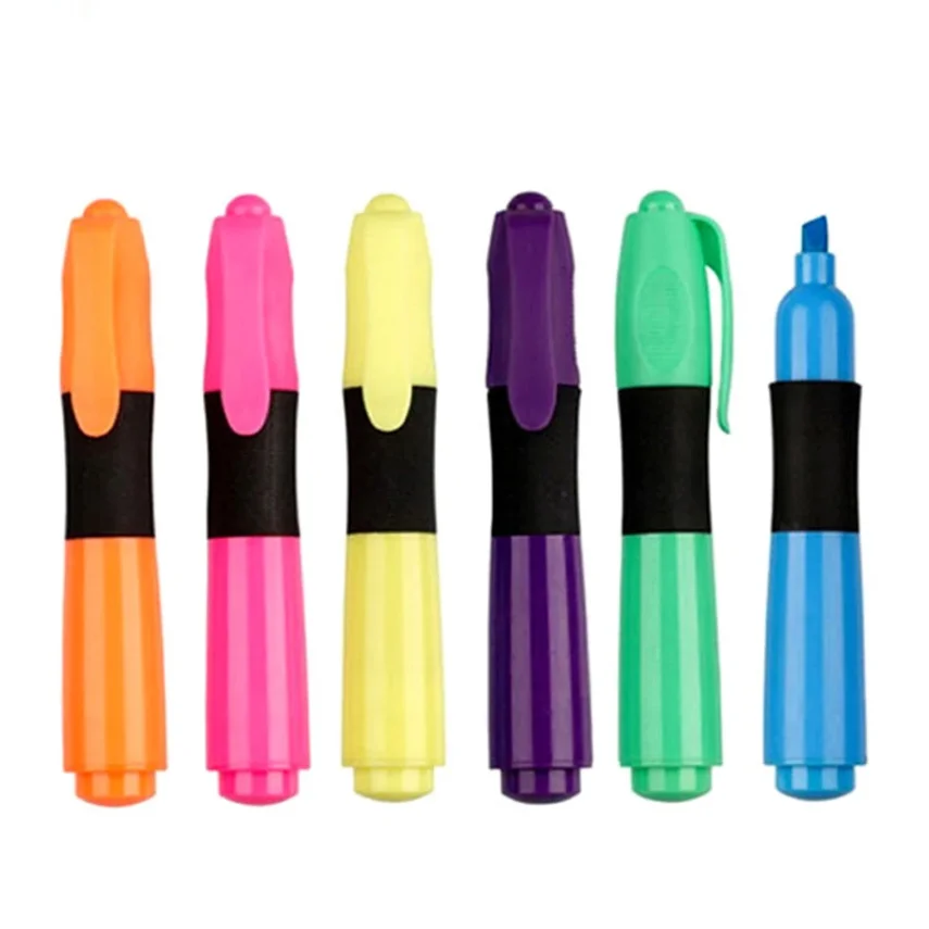 Wholesale 5-Color Flower Shaped Highlighter from Factory Supplier