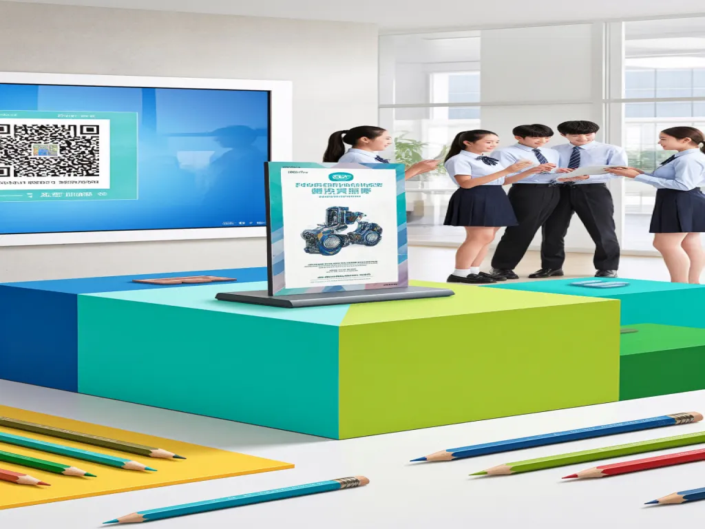 Students viewing mechanical pencil promotions