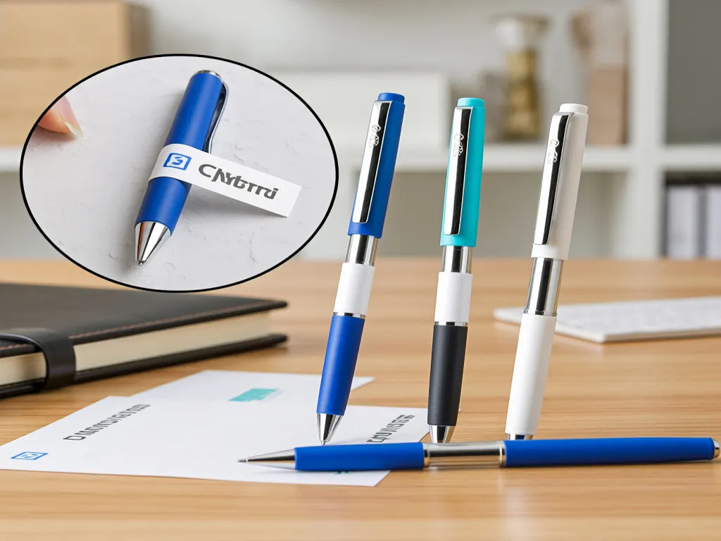Custom promotional pens with branding