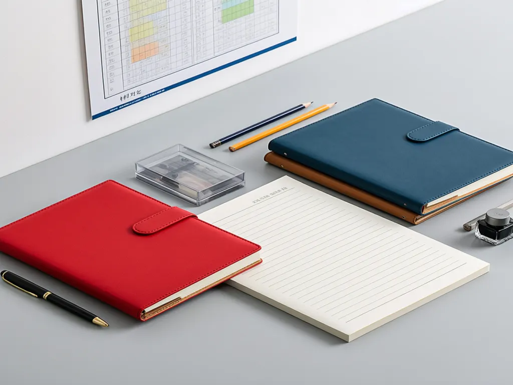Custom composition notebooks in different colors